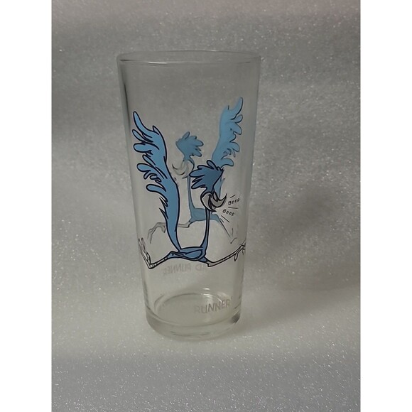 1973 Pepsi Looney Tunes Character Collector Glass - Road Runner - Picture 1 of 5